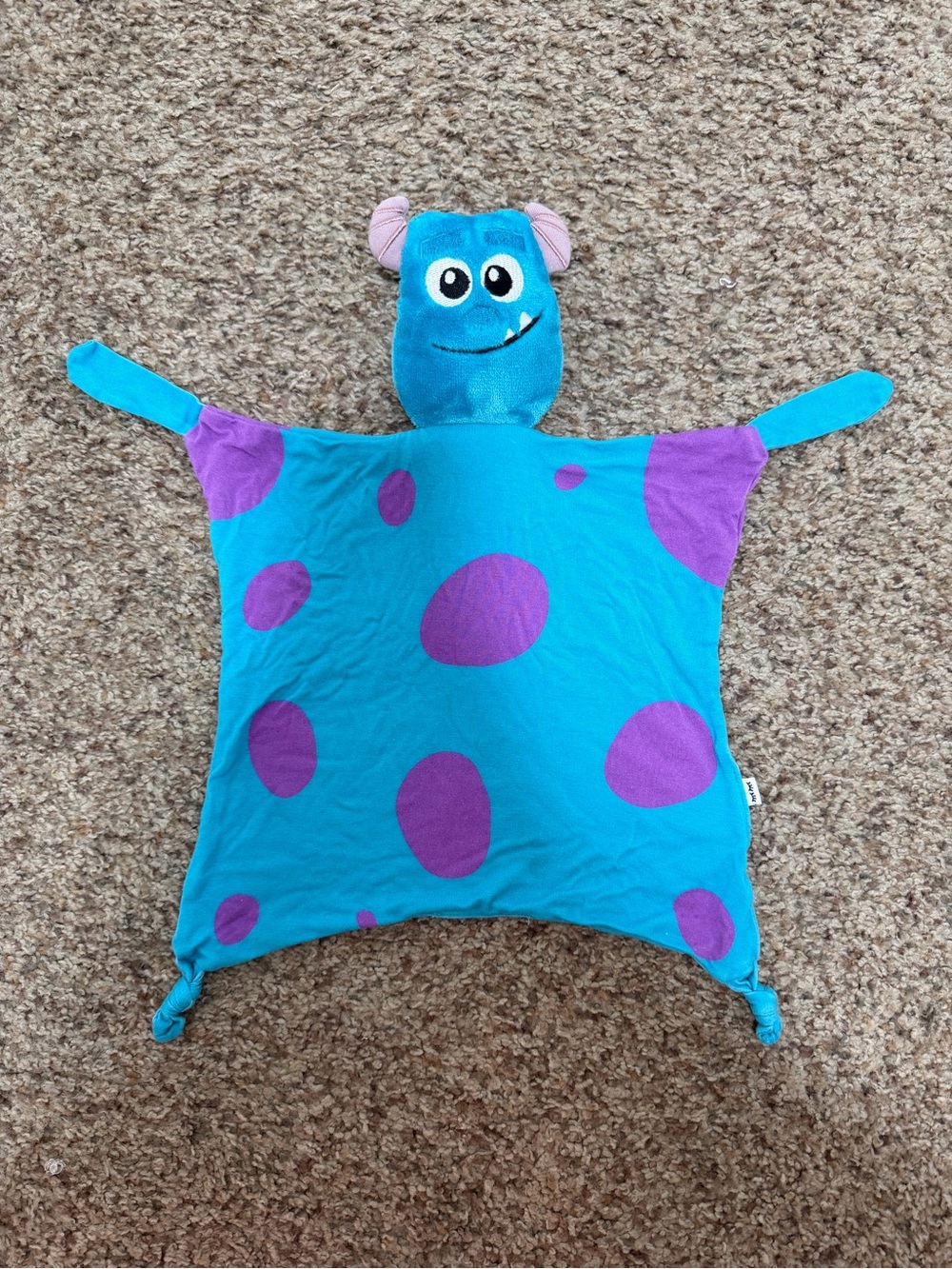 Disney Monsters Sulley lovey Little Sleepies